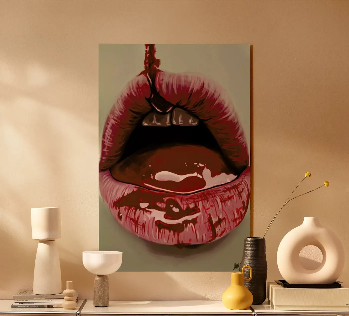Michelle's Acryl-Glas von Musya