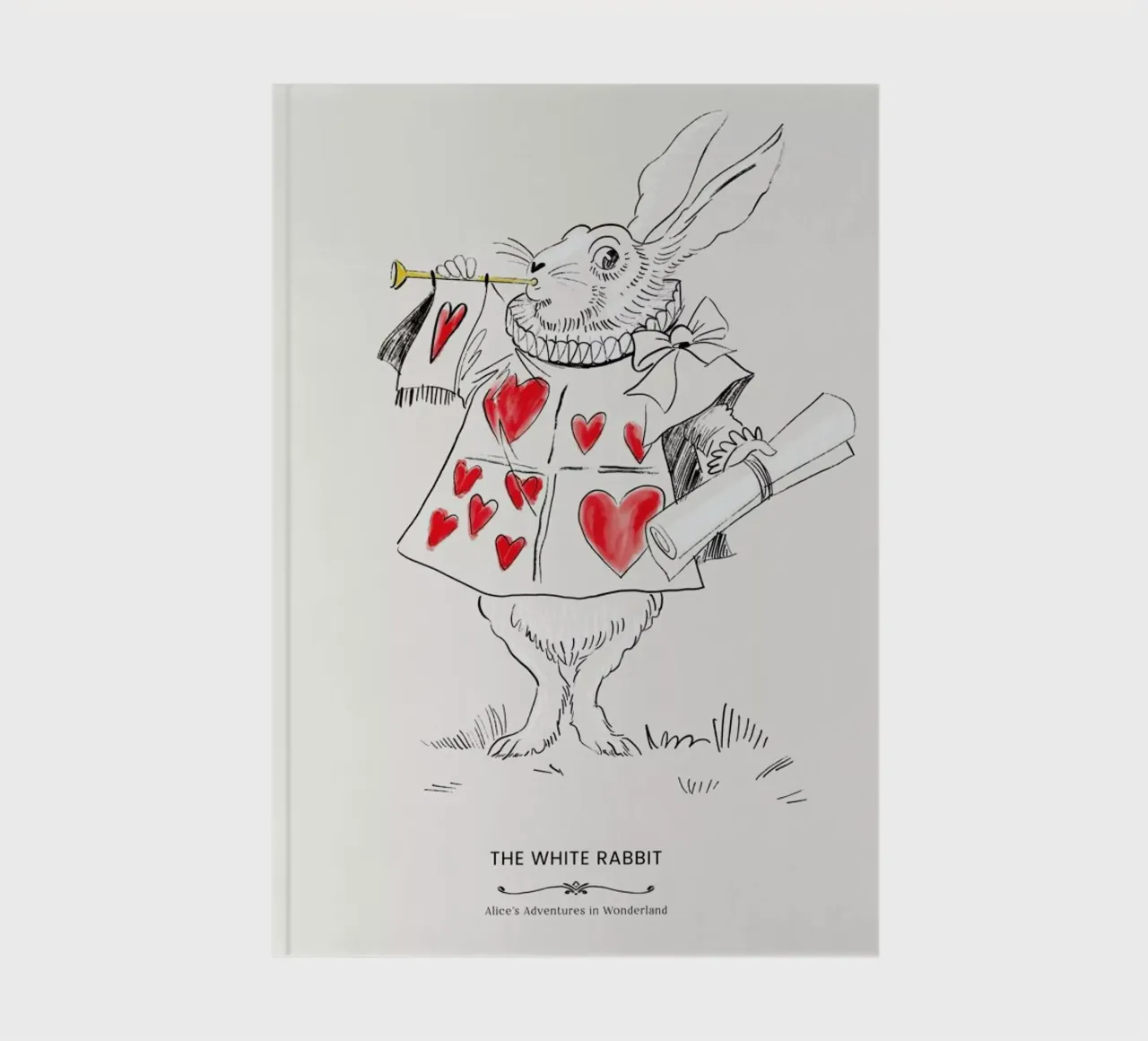 The White Rabbit notebook by Little Flourishes