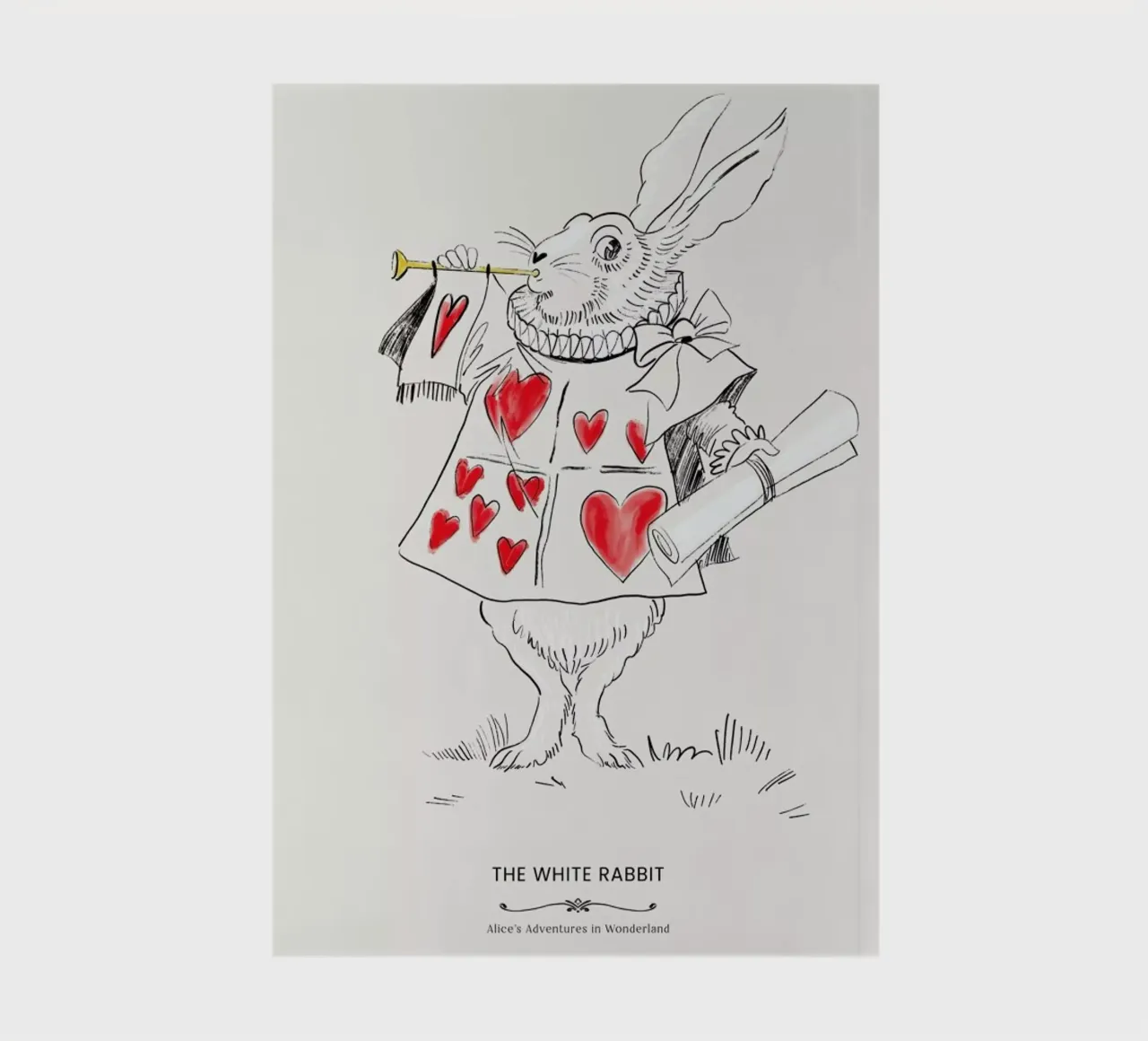 The White Rabbit notebook by Little Flourishes