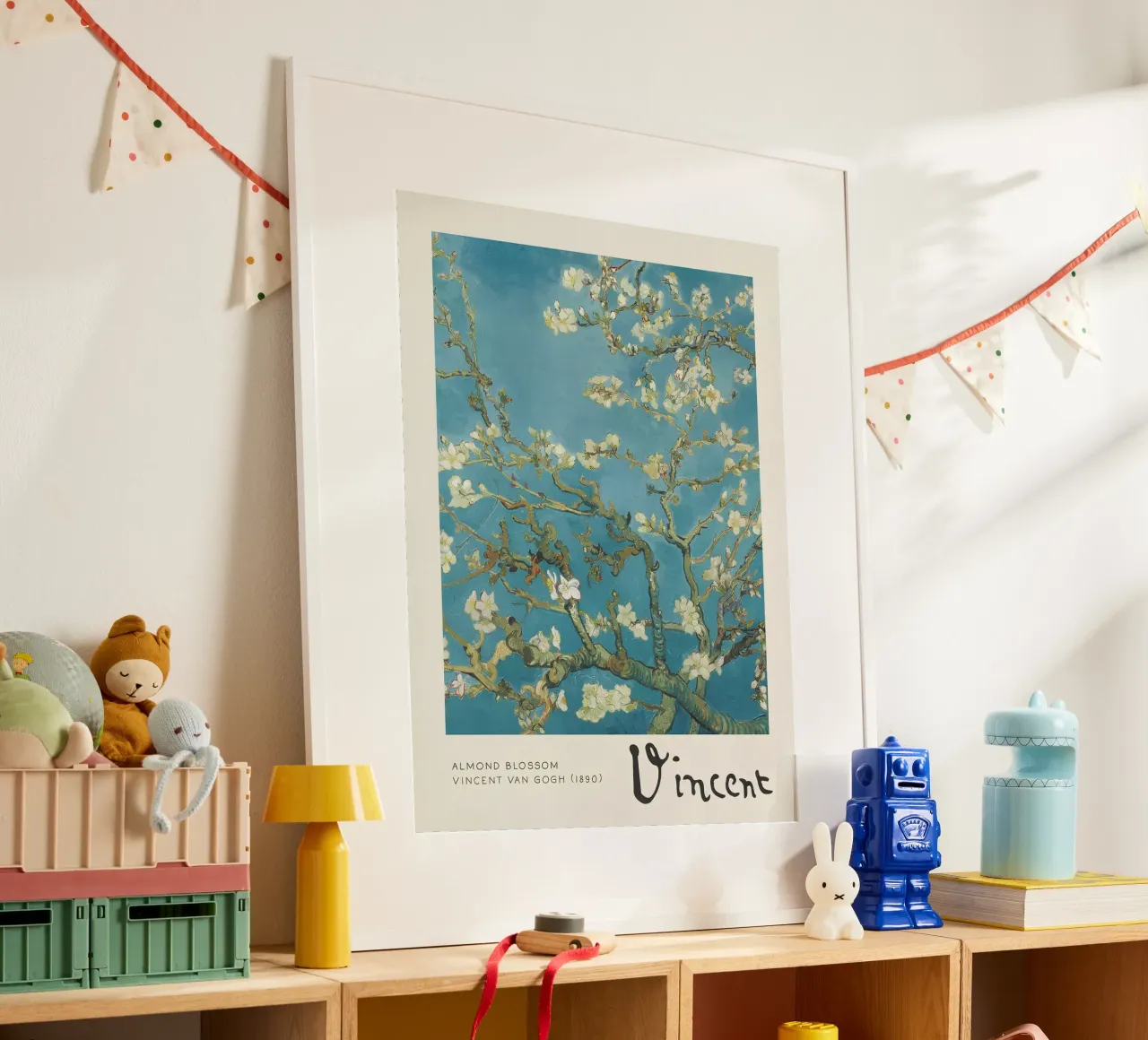 Van Gogh Mandelblüte - Serene Floral Kunstdruck Poster von NorwesClub