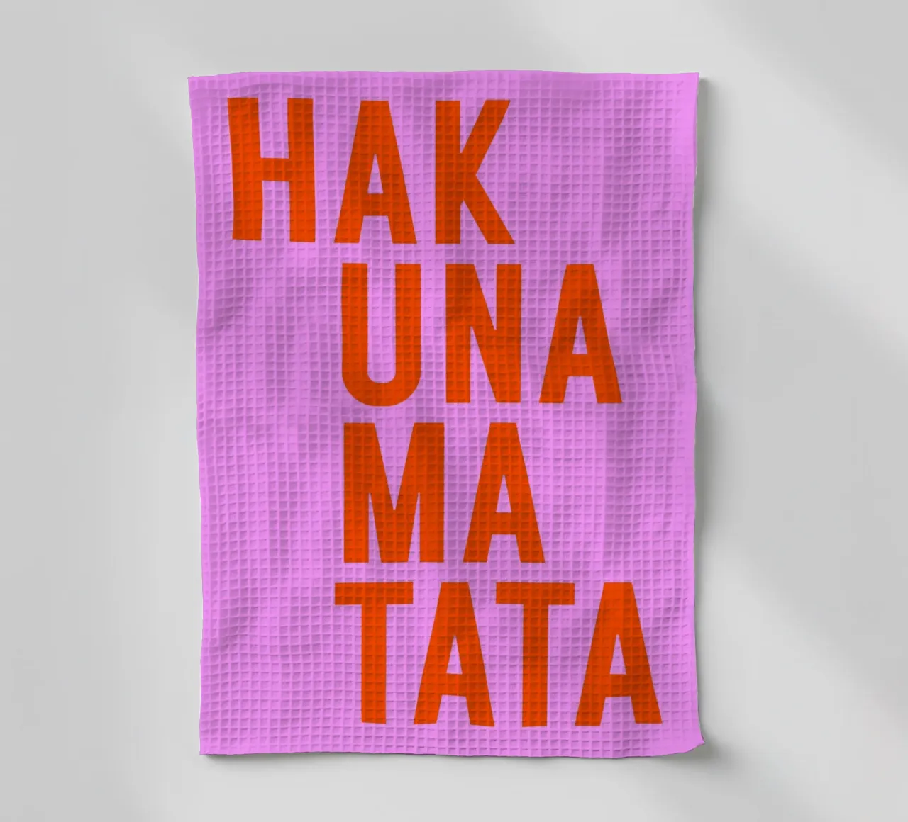 Hakuna Matata - viele Farben canovaccio da cucina da Ohkimiko