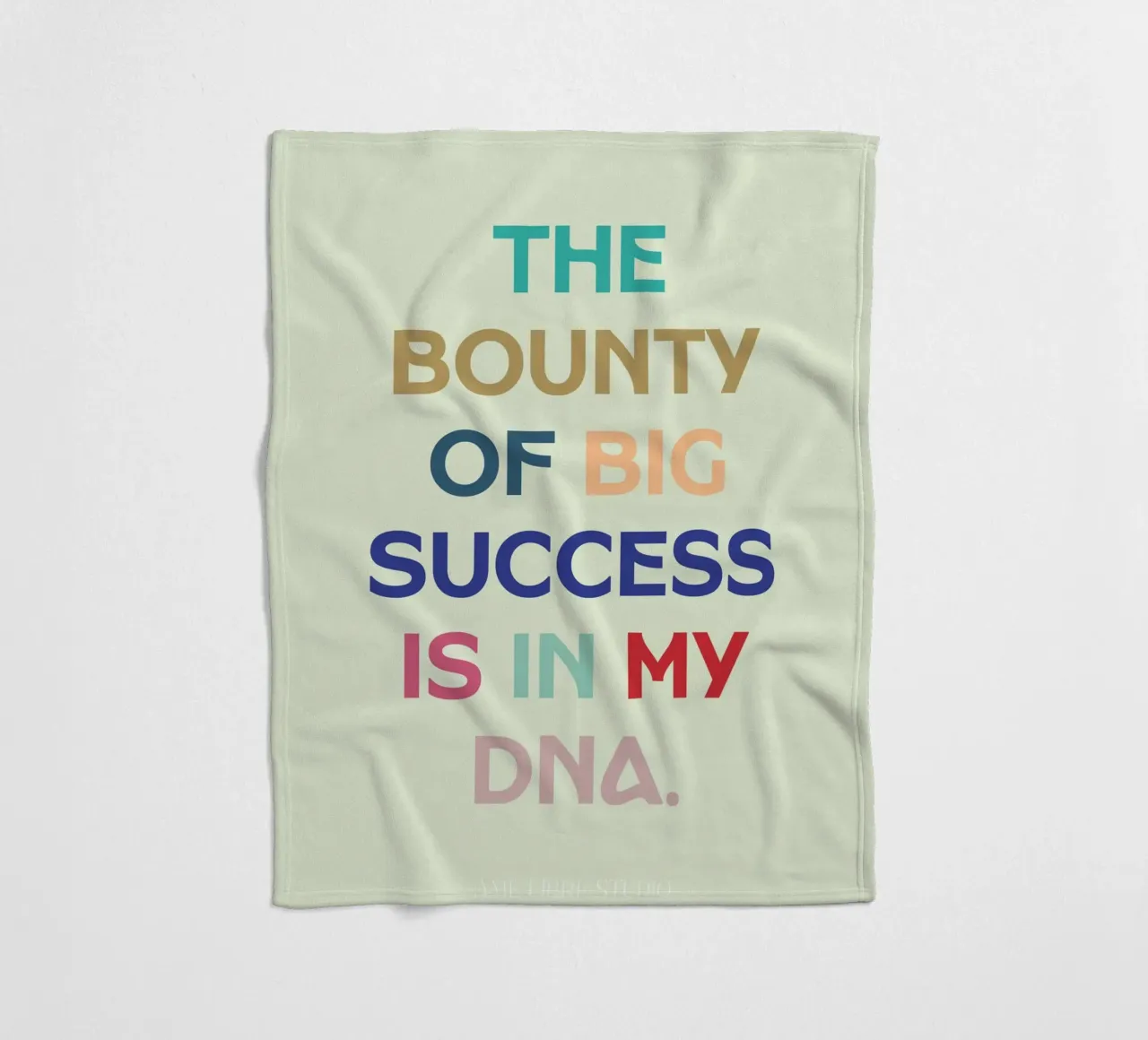 👍 Fleecedecke von MENTHE SAUVAGE