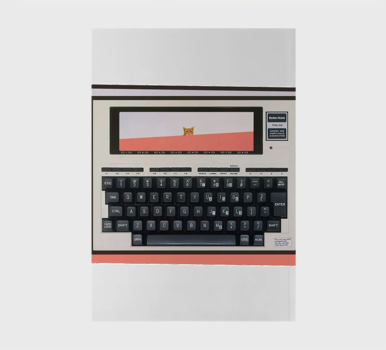 TRS-80 notebook by fortrart