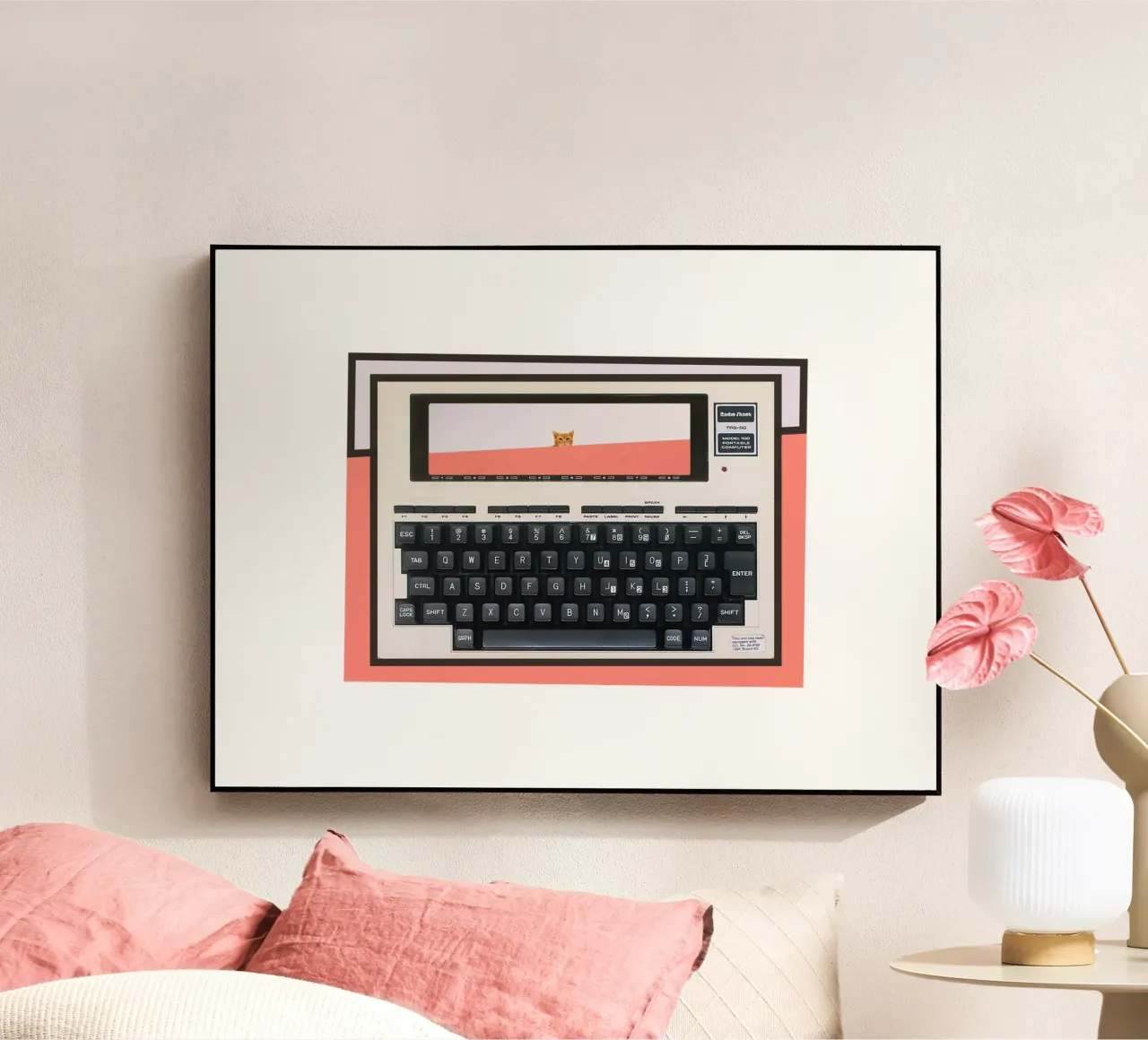 TRS-80 plexiglass da fortrart