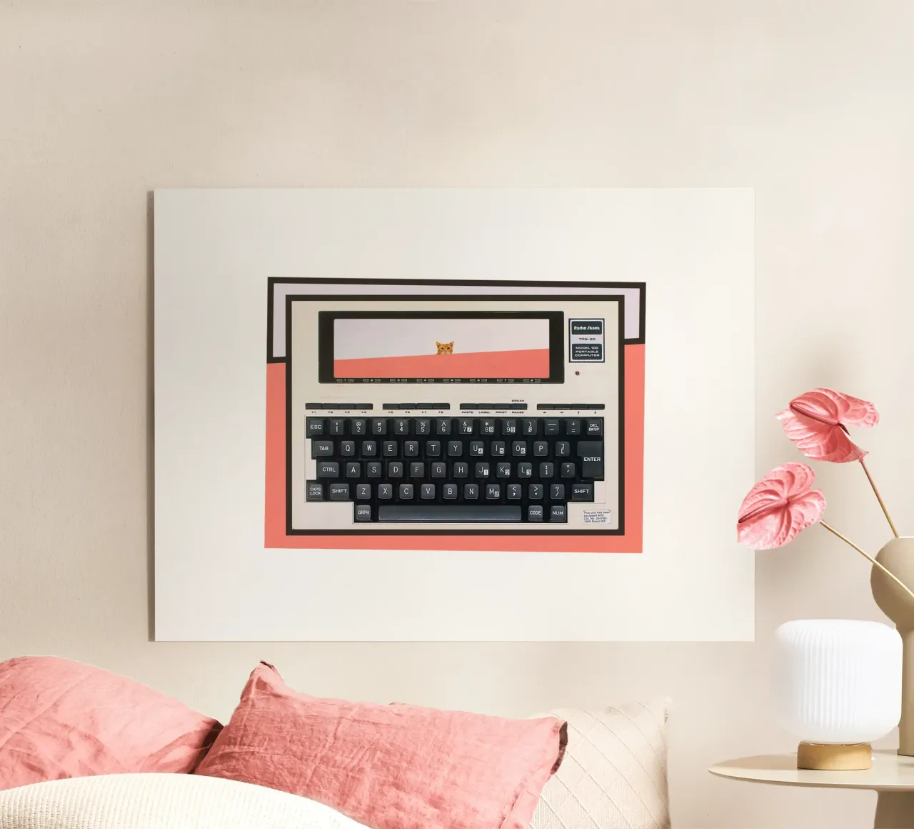 TRS-80 plexiglass da fortrart