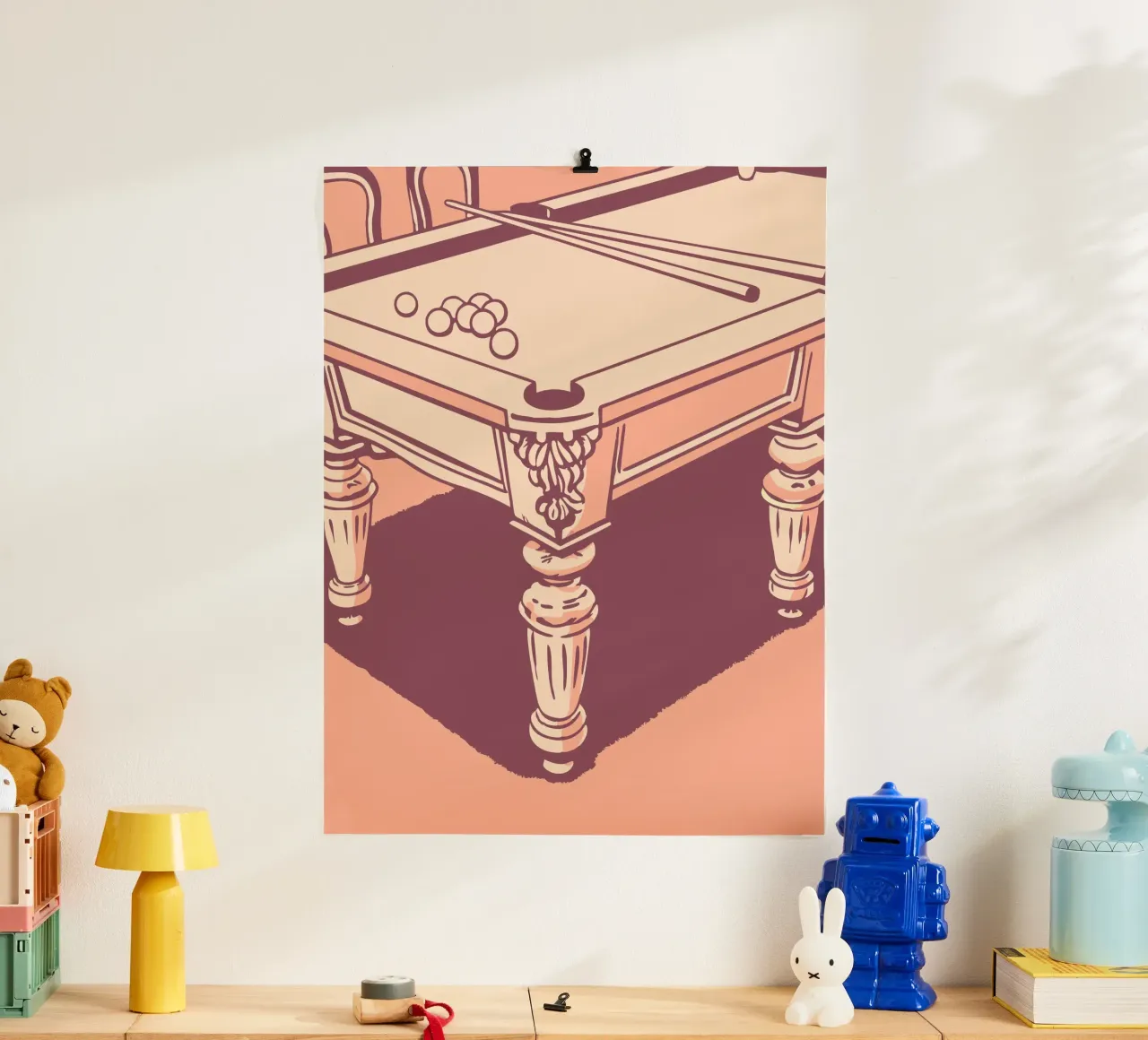 Giocare a biliardo poster da SPORTS ONLY