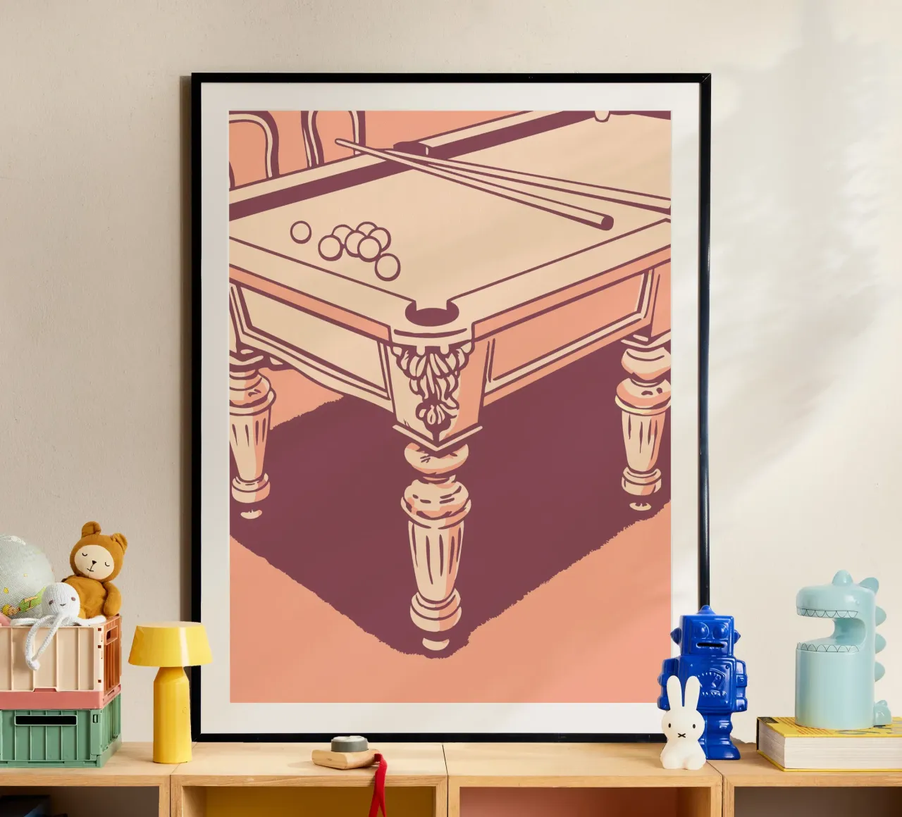 Giocare a biliardo poster da SPORTS ONLY