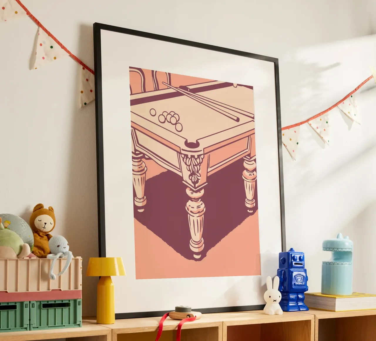 Giocare a biliardo poster da SPORTS ONLY
