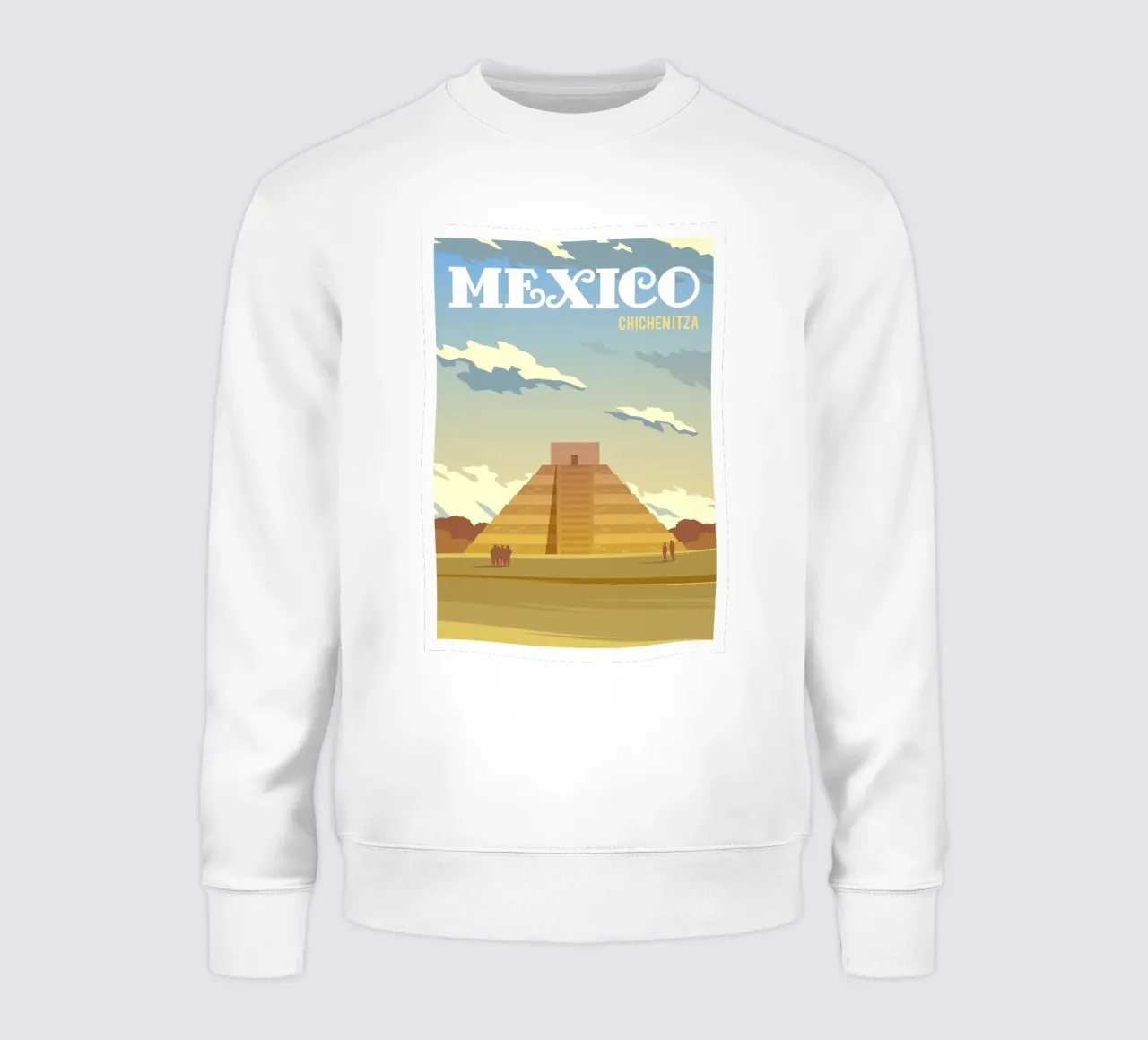 Chichenitza, Messico felpa da Wanderlust Vibes