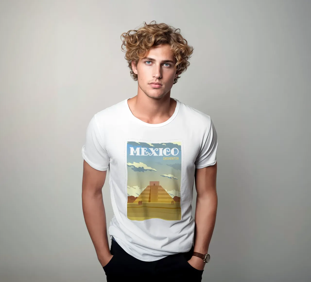 Chichenitza, Messico t-shirt da Wanderlust Vibes