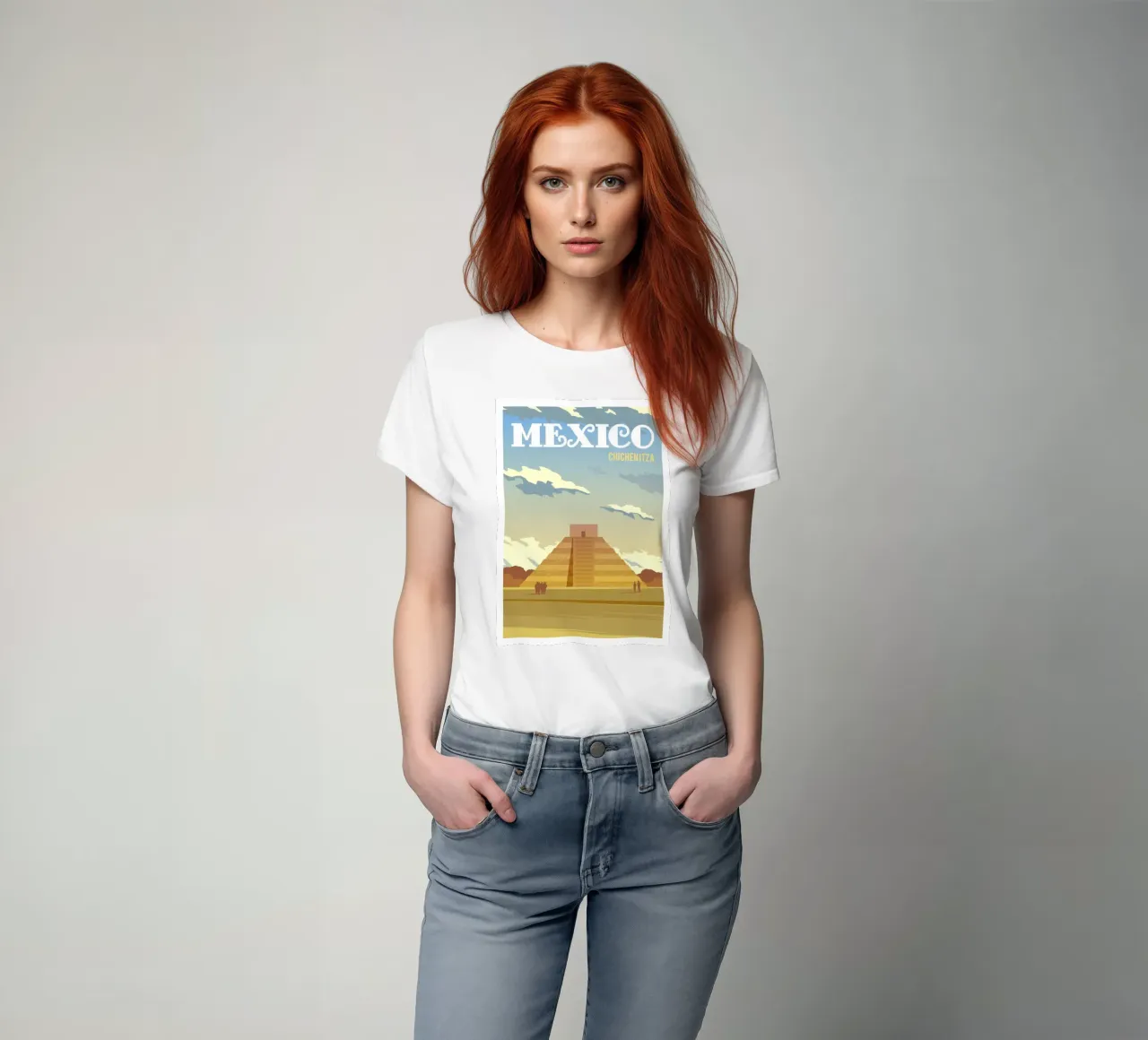 Chichenitza, Messico t-shirt da Wanderlust Vibes