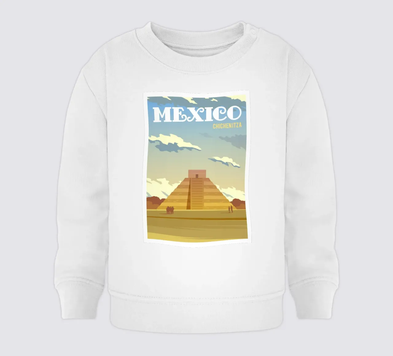 Chichenitza, Messico felpa neonato da Wanderlust Vibes