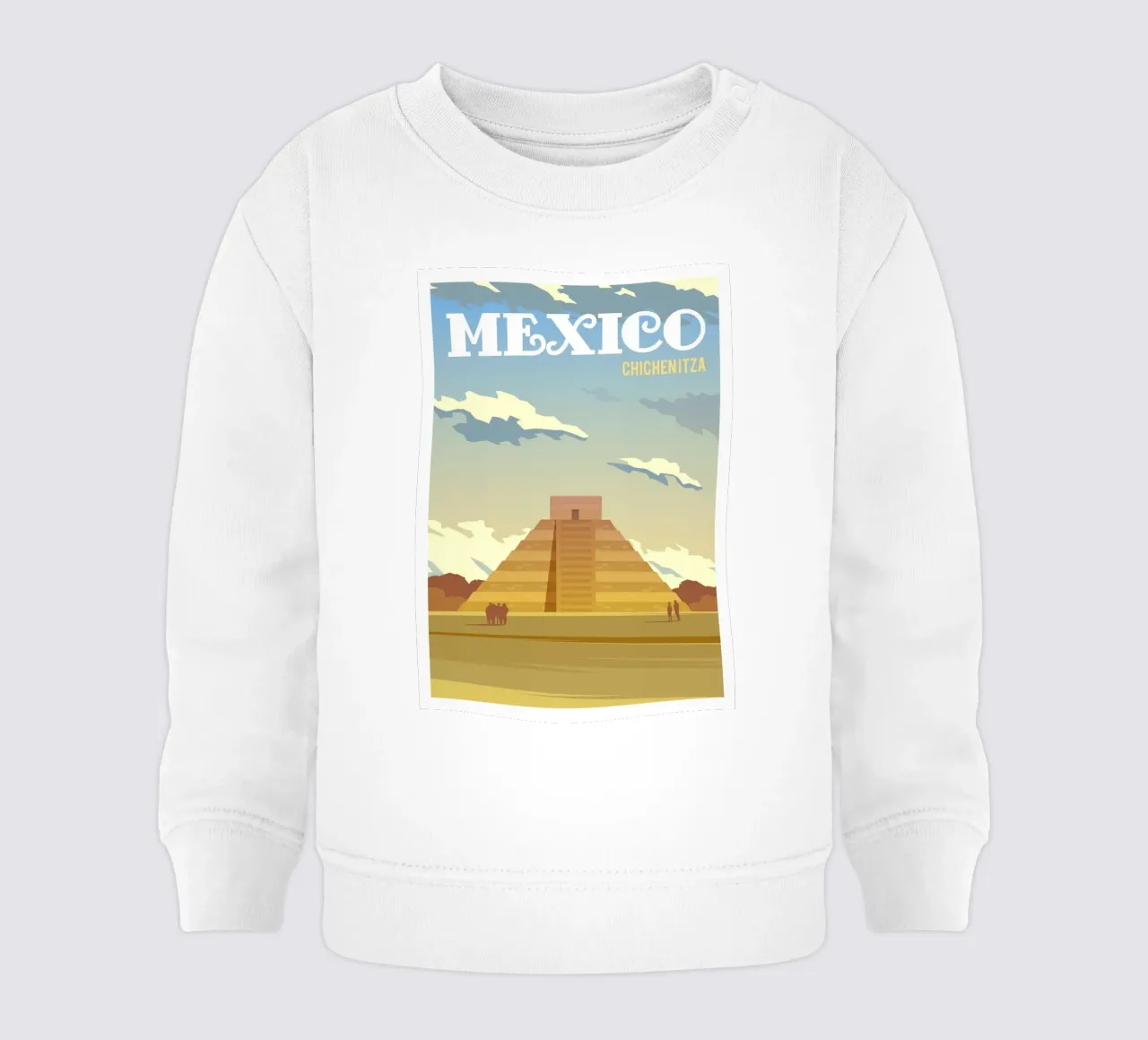 Chichenitza, Messico felpa neonato da Wanderlust Vibes