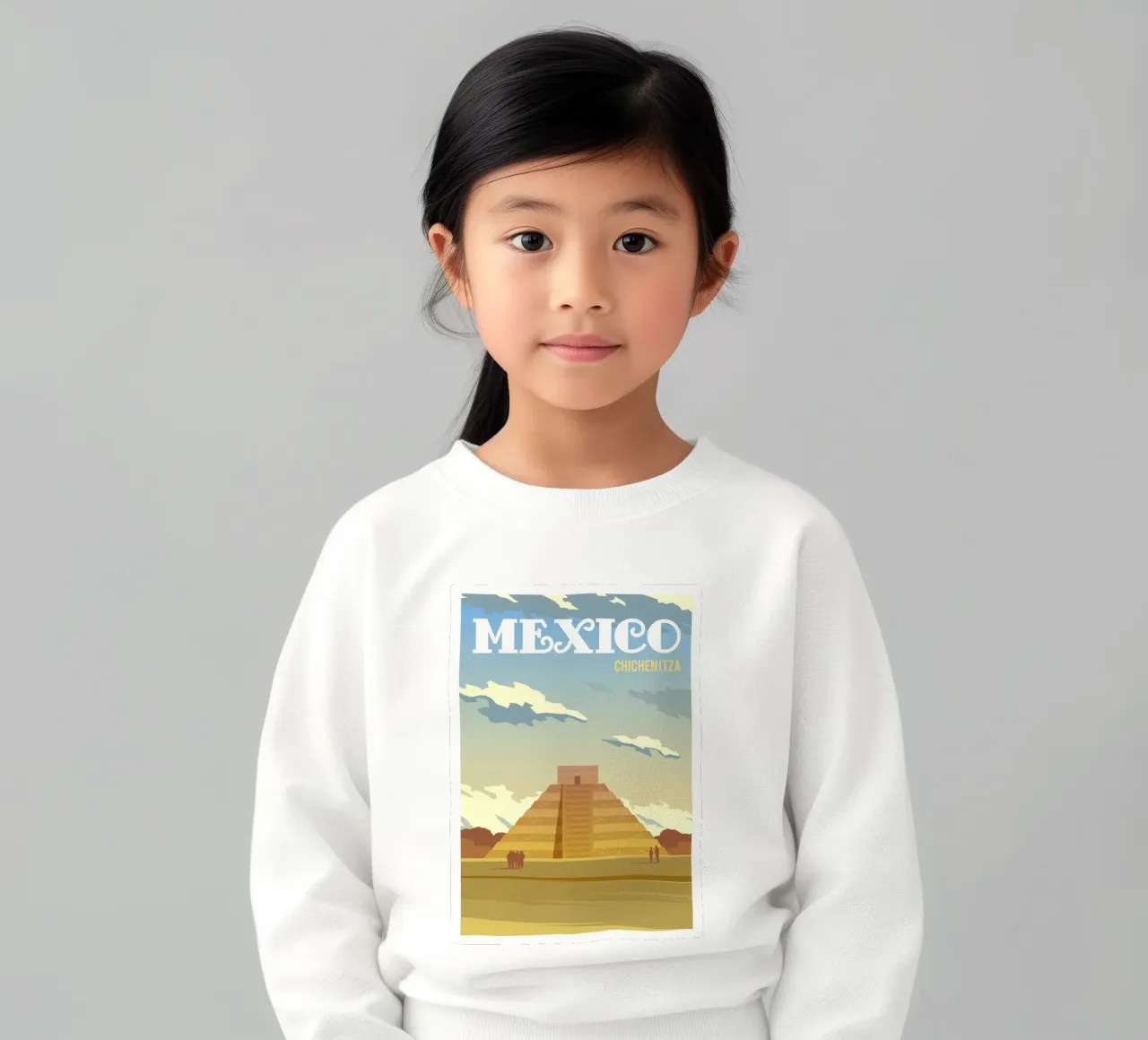 Chichenitza, Messico felpa bambino da Wanderlust Vibes