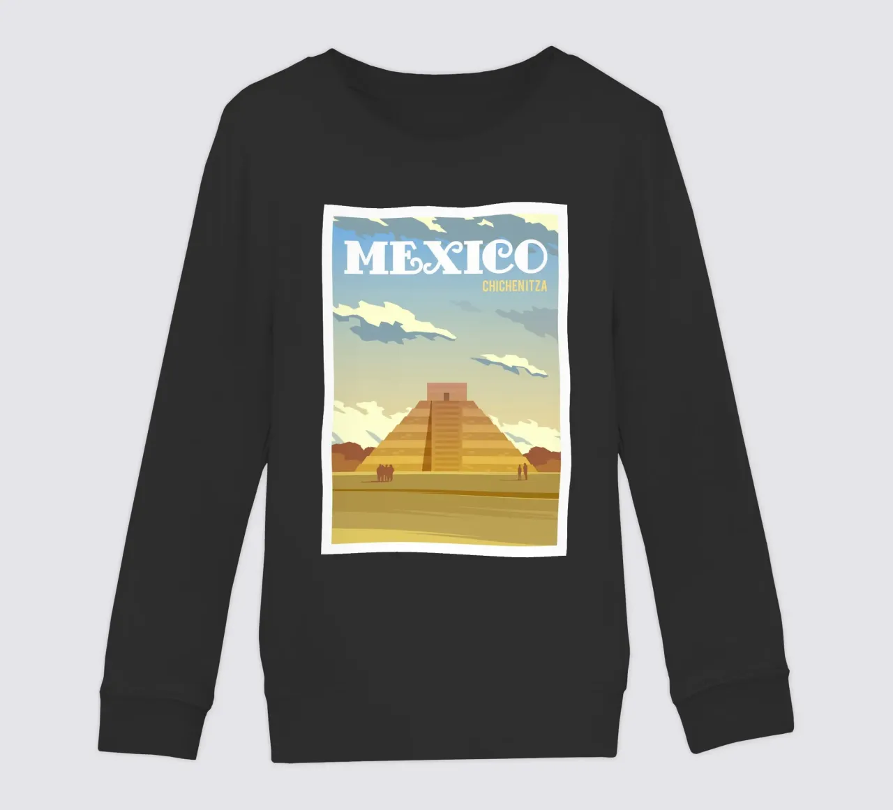 Chichenitza, Messico felpa bambino da Wanderlust Vibes