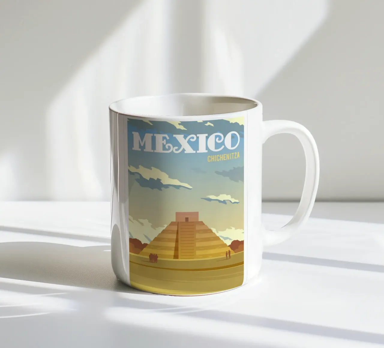 Chichenitza, Messico tazza in ceramica da Wanderlust Vibes