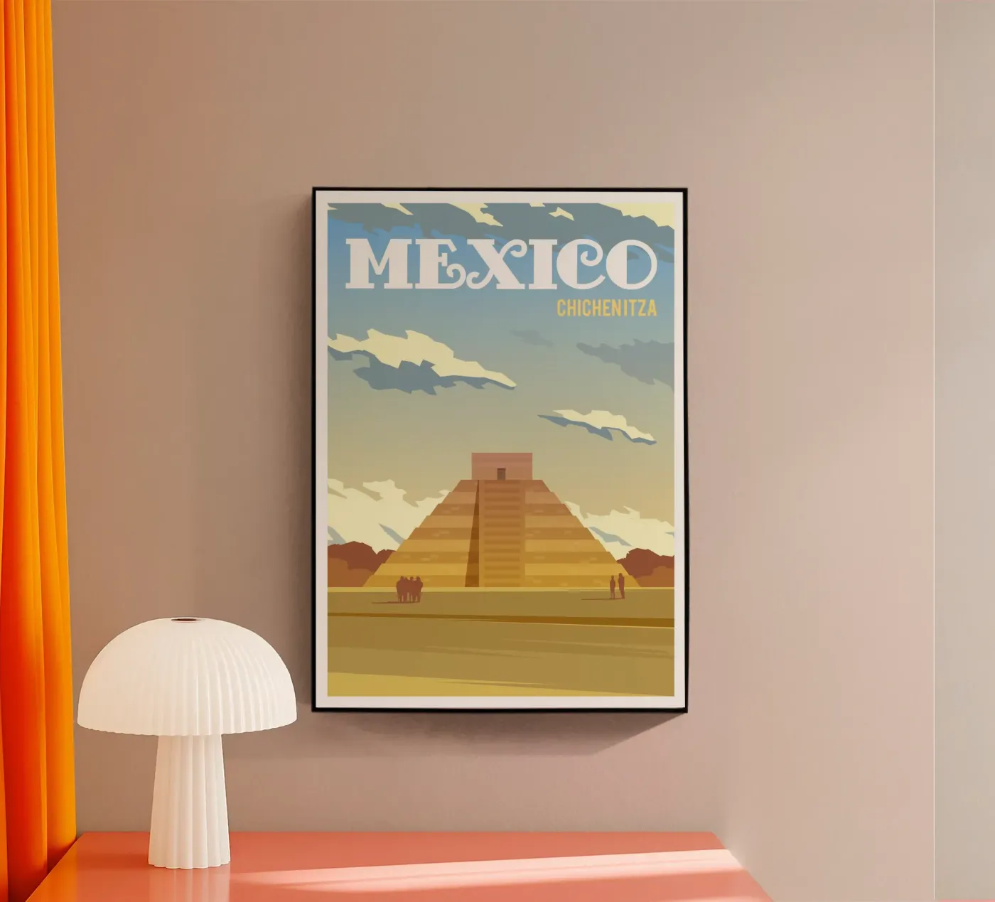 Chichenitza, Messico plexiglass da Wanderlust Vibes