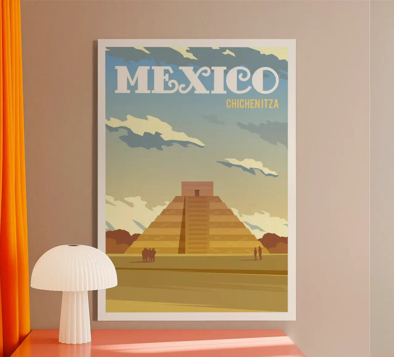 Chichenitza, Messico plexiglass da Wanderlust Vibes