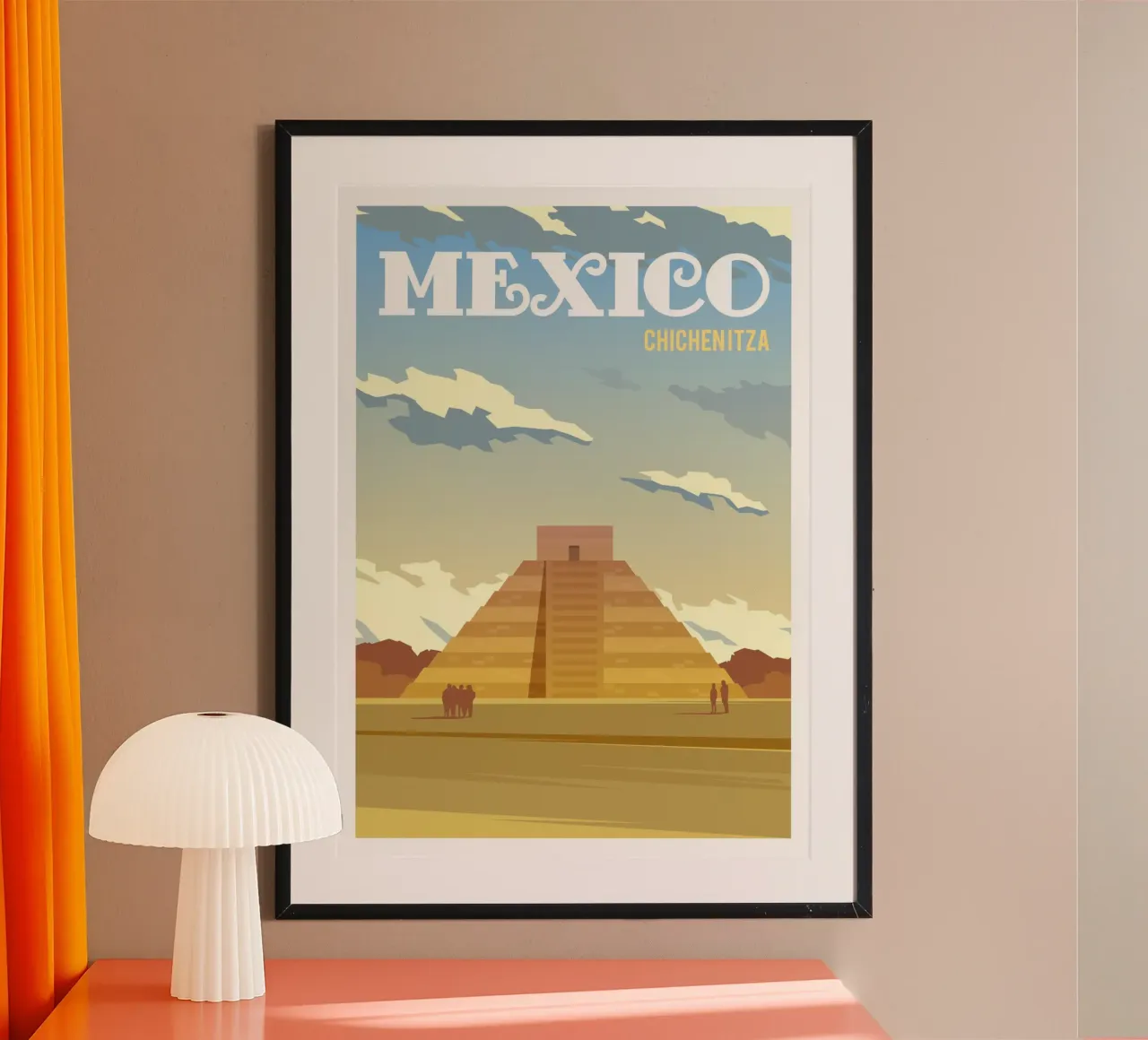 Chichenitza, Messico poster da Wanderlust Vibes
