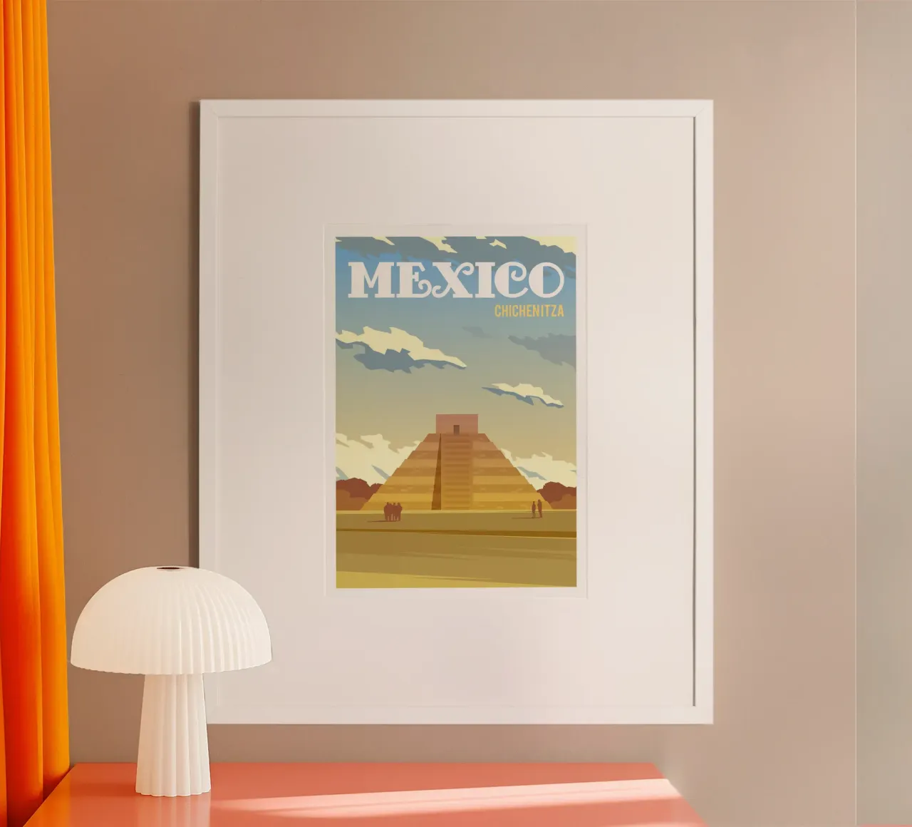 Chichenitza, Messico poster da Wanderlust Vibes