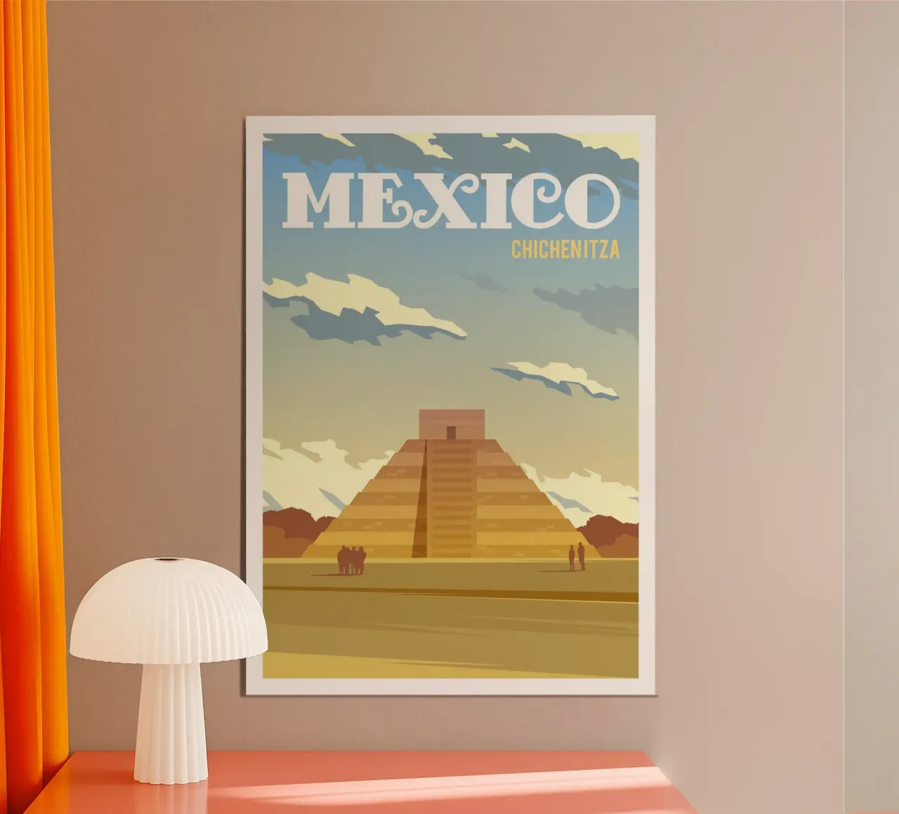 Chichenitza, Messico poster da Wanderlust Vibes