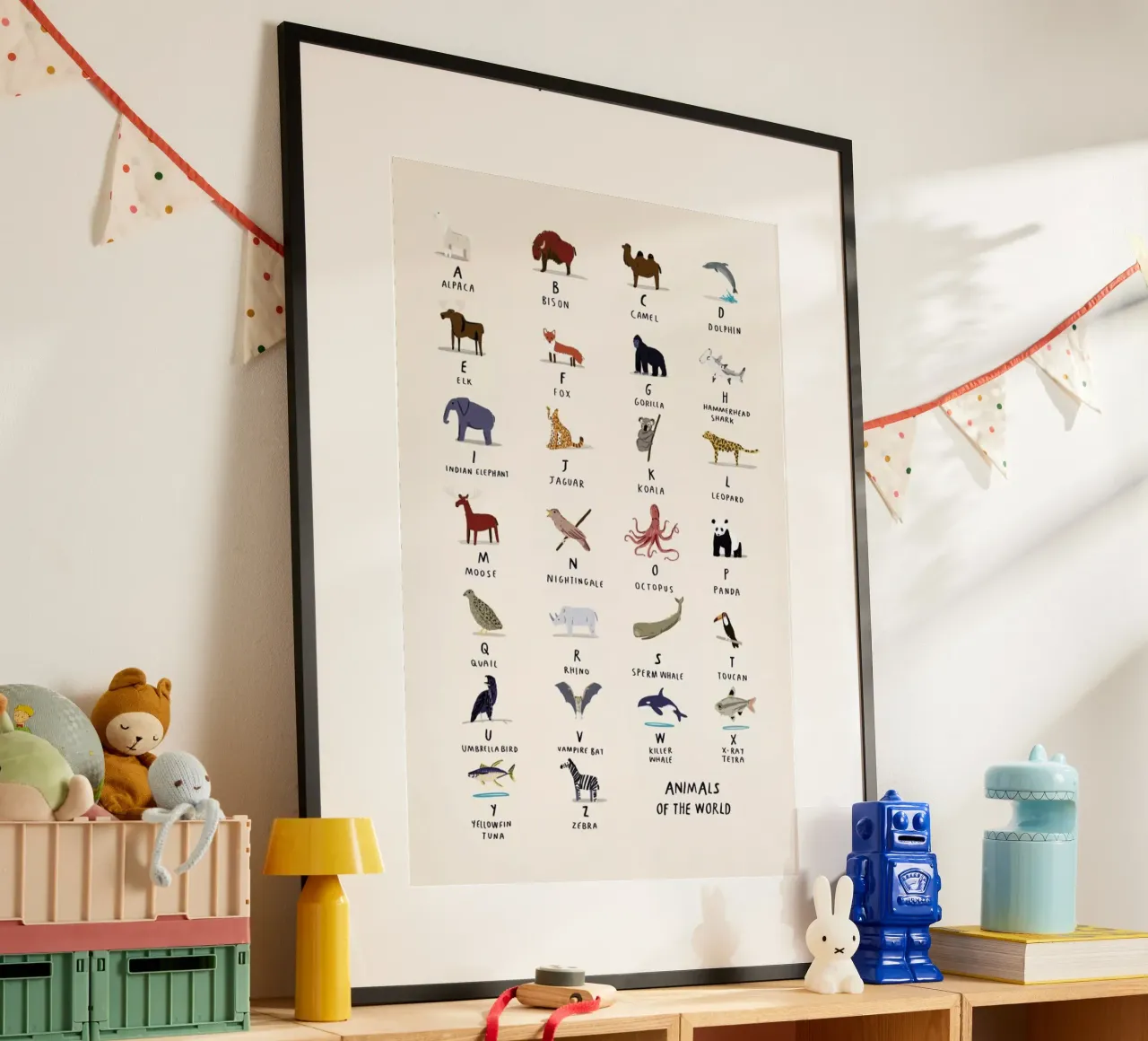 Tierisches Alphabet von A bis Z Hahnemühle von Alex Foster
