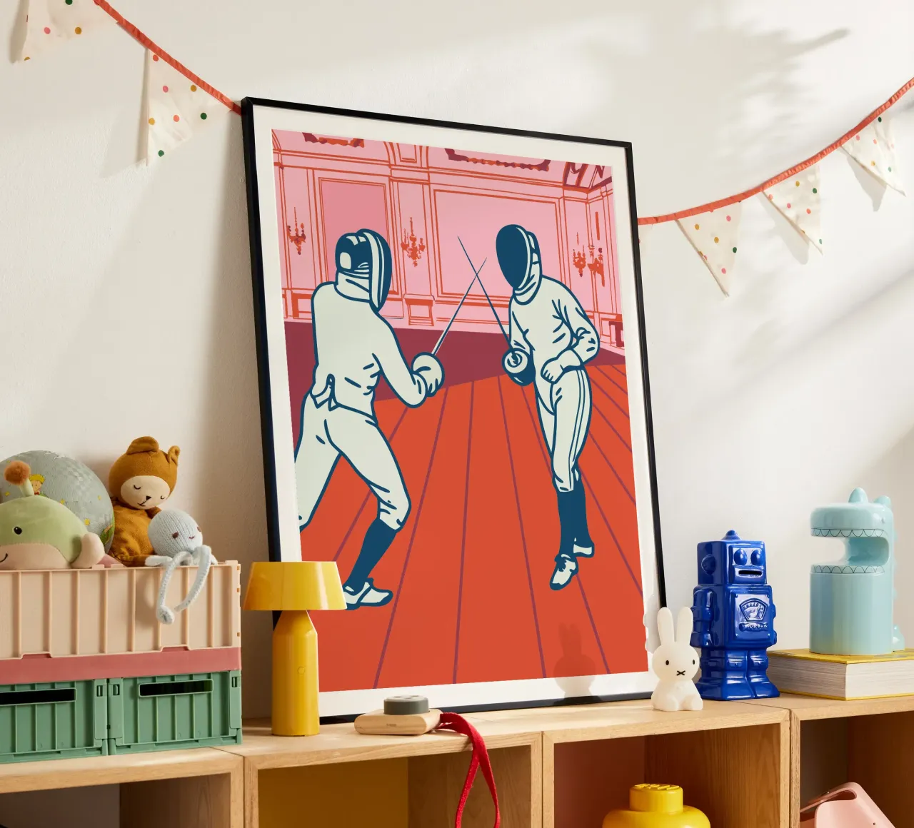 Fechten Poster von SPORTS ONLY