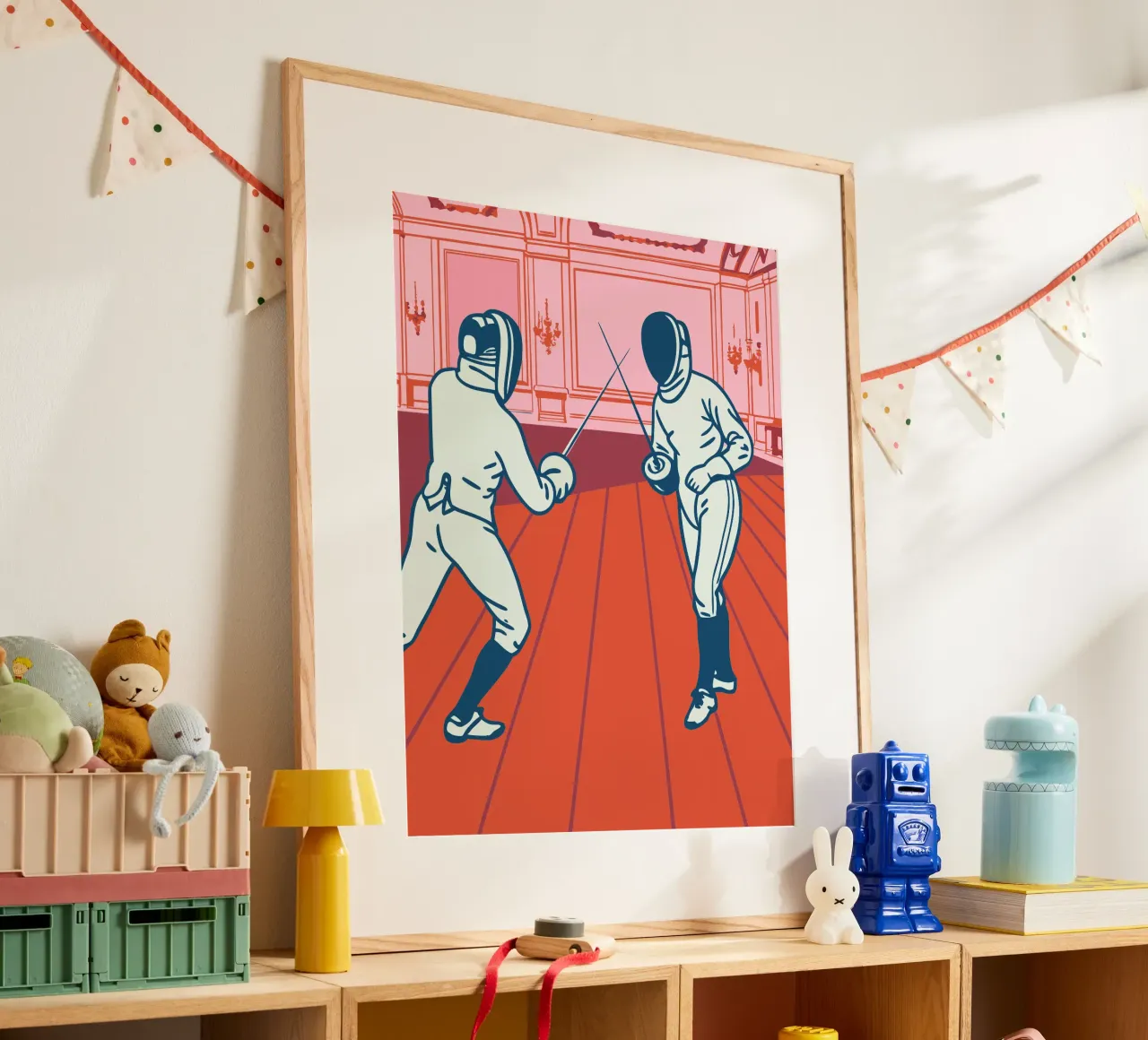 Fechten Poster von SPORTS ONLY