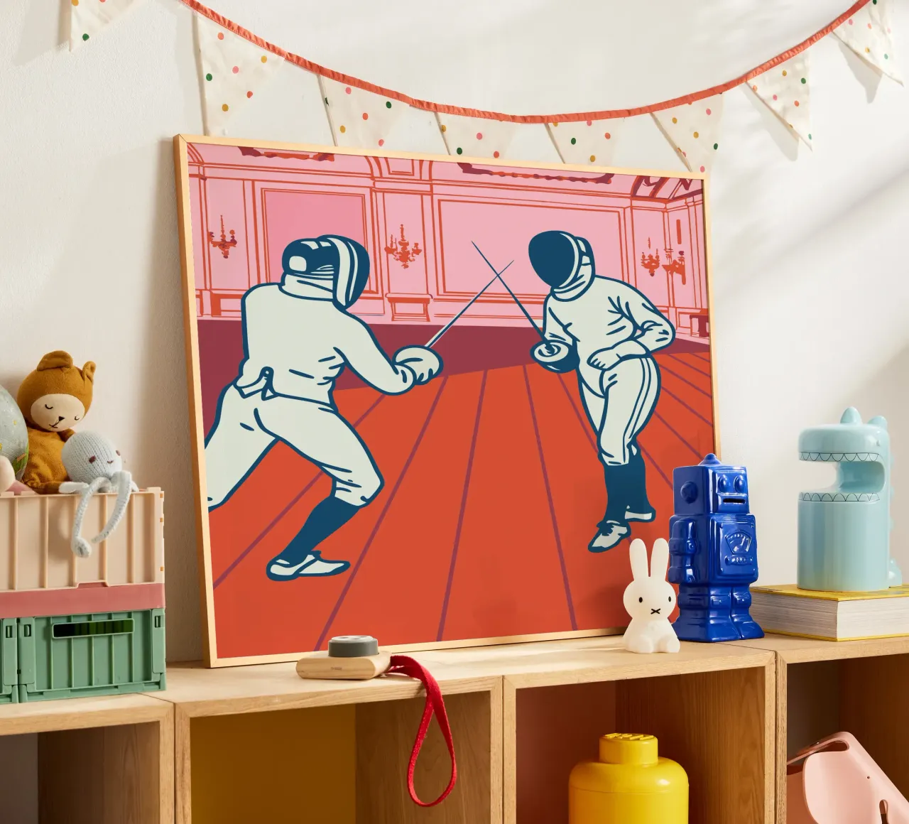 Fechten Poster von SPORTS ONLY