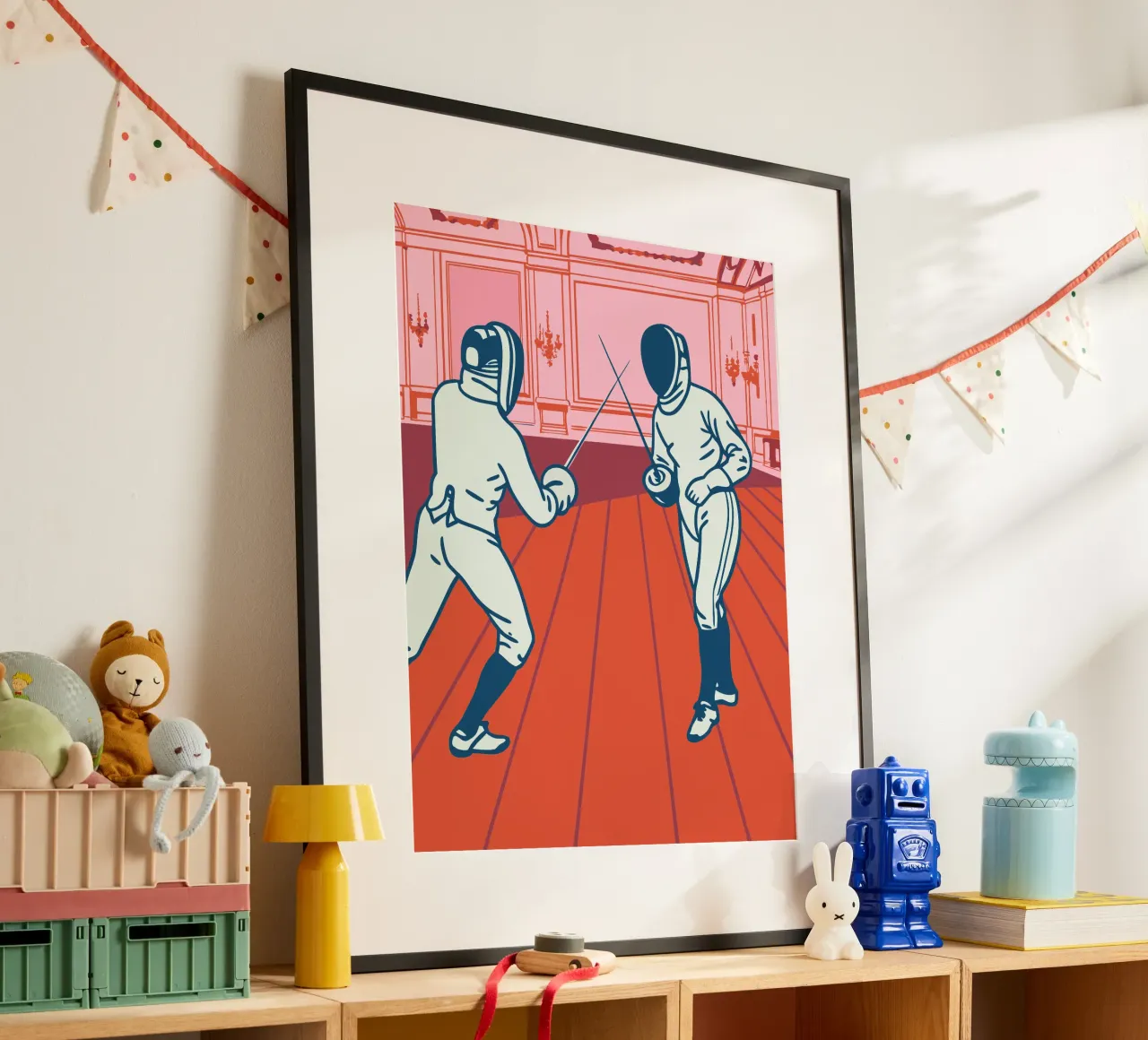 Fechten Poster von SPORTS ONLY