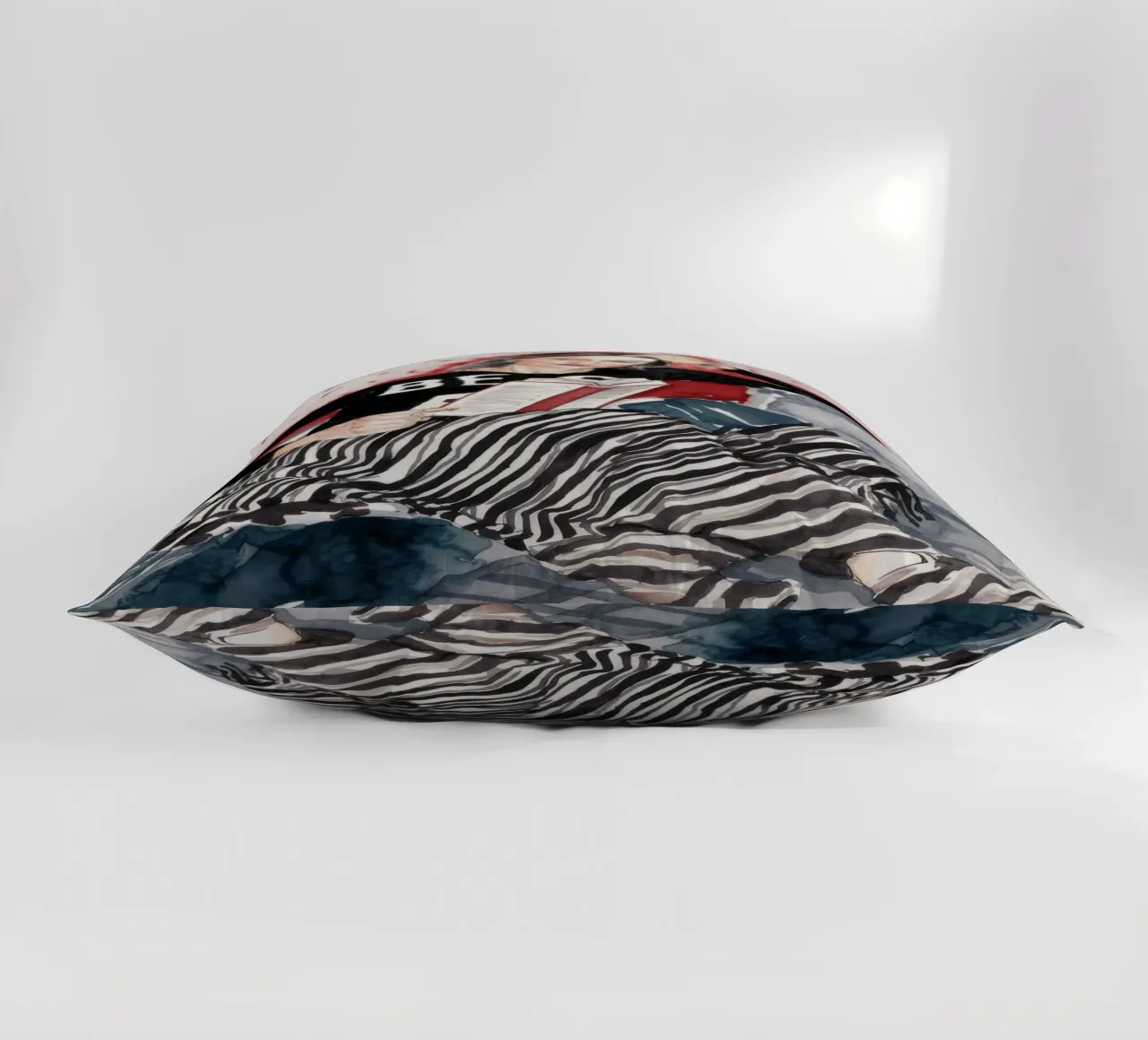 Cozy Afternoon Page decorative cushion by Solestice Strokes
