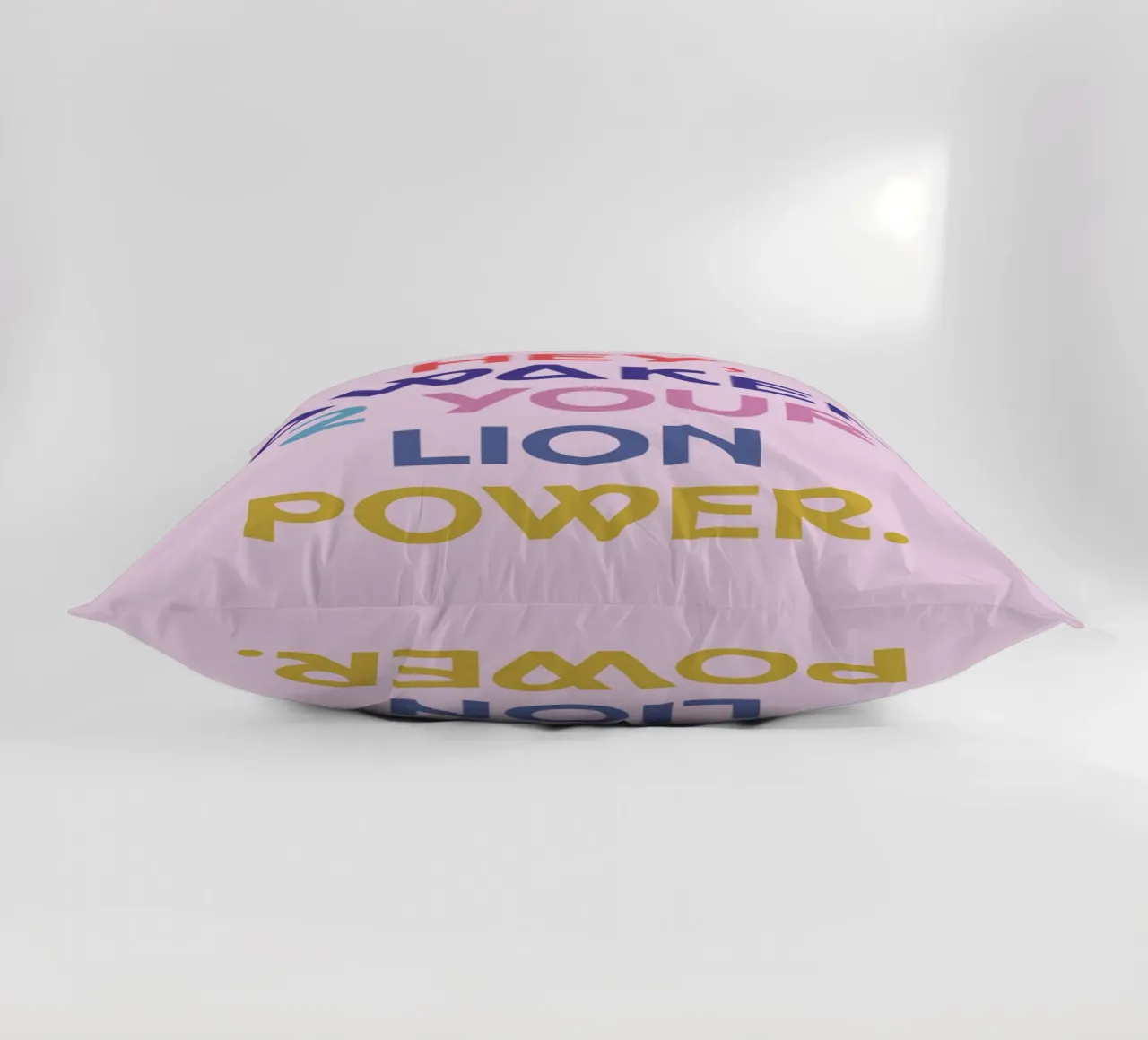 🦁💥🫀 decorative cushion by MENTHE SAUVAGE