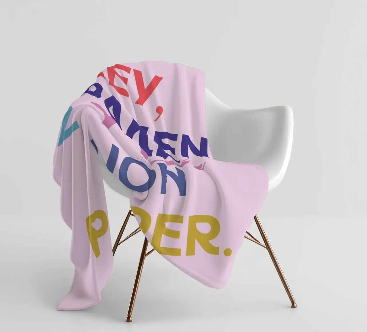 🦁💥🫀 fleecedeken van MENTHE SAUVAGE