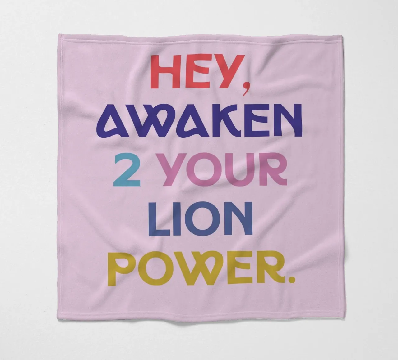 🦁💥🫀 fleecedeken van MENTHE SAUVAGE