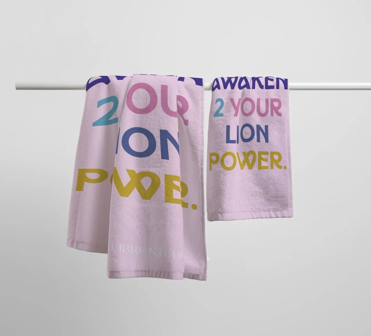 🦁💥🫀 badhanddoek van MENTHE SAUVAGE