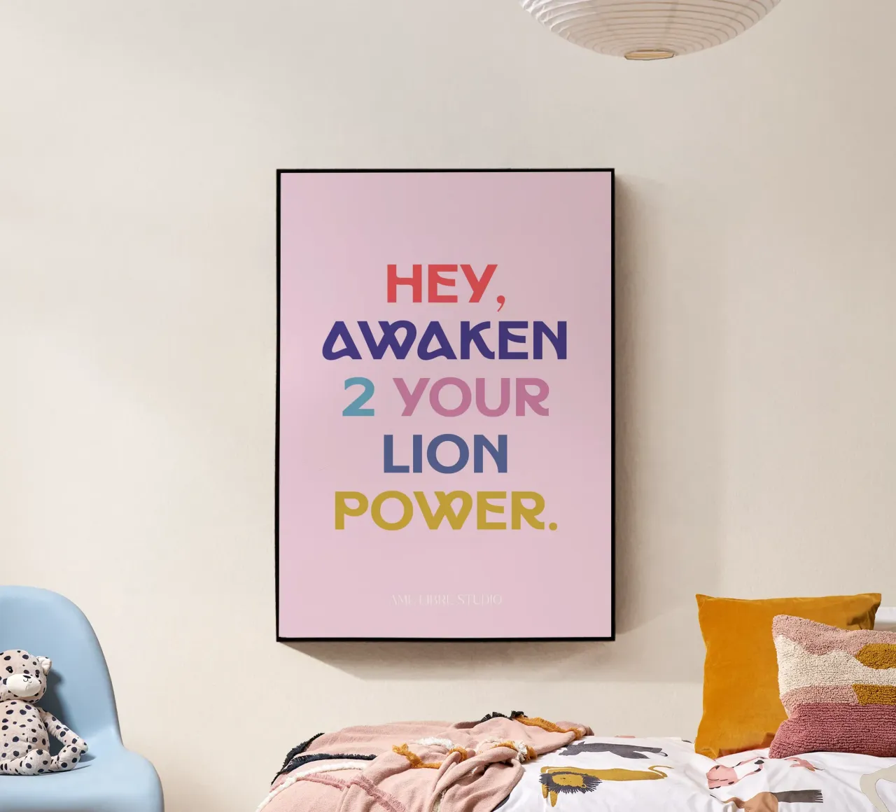 🦁💥🫀 acryl van MENTHE SAUVAGE