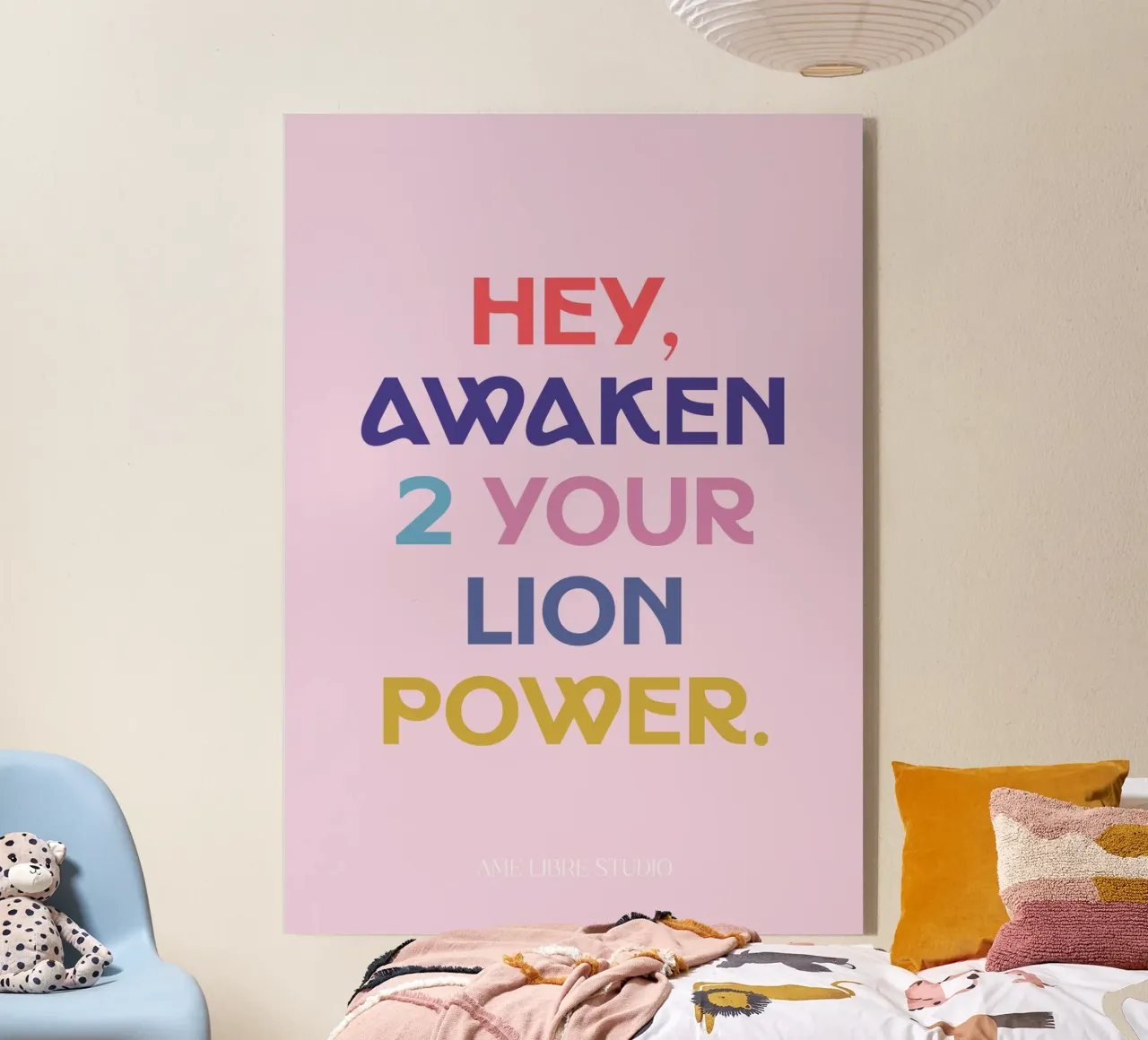 🦁💥🫀 acryl van MENTHE SAUVAGE