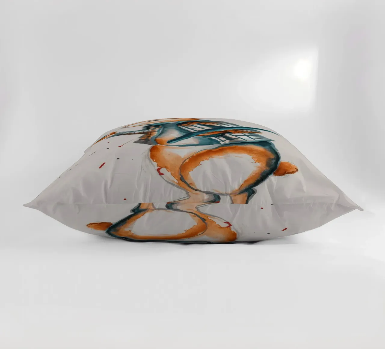 Corsa dei coniglietti messaggeri cuscino da Solestice Strokes