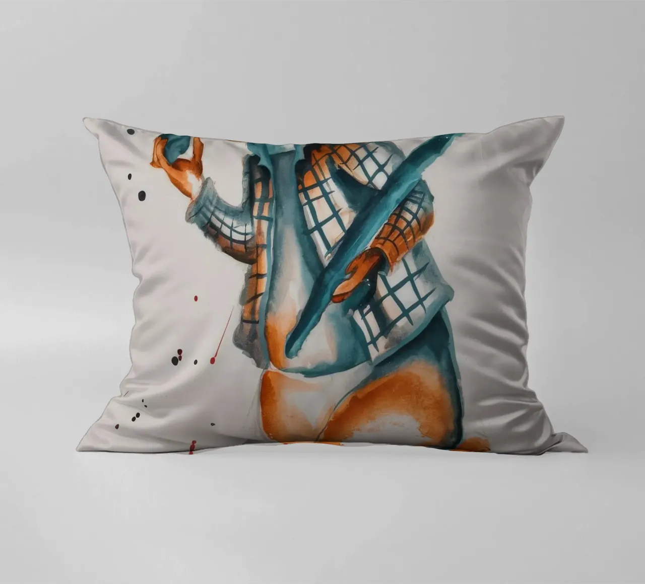 Corsa dei coniglietti messaggeri cuscino da Solestice Strokes