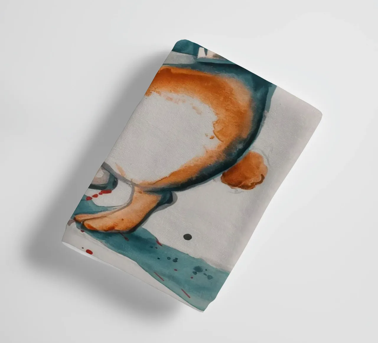 Corsa dei coniglietti messaggeri asciugamano da bagno da Solestice Strokes