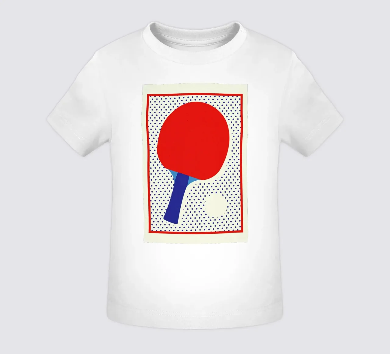 Ping Pong Dots maglietta neonato da Rosi Feist