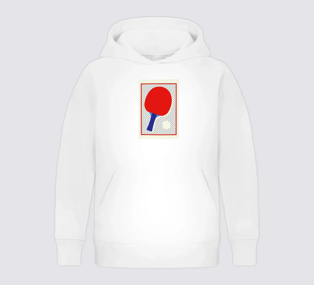 Ping Pong Dots felpa bambino con cappuccio da Rosi Feist