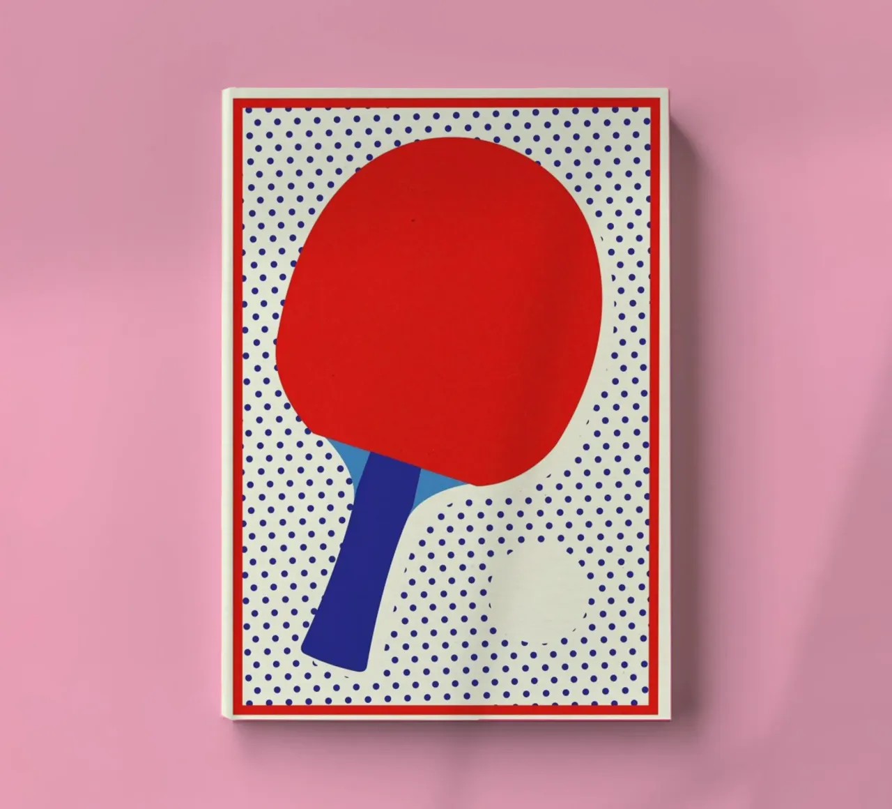 Ping Pong Dots notebook by Rosi Feist