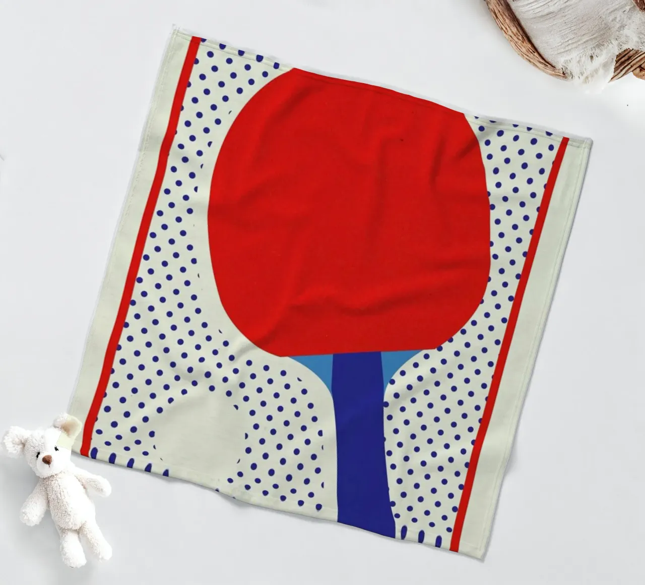 Ping Pong Dots coperta in pile da Rosi Feist