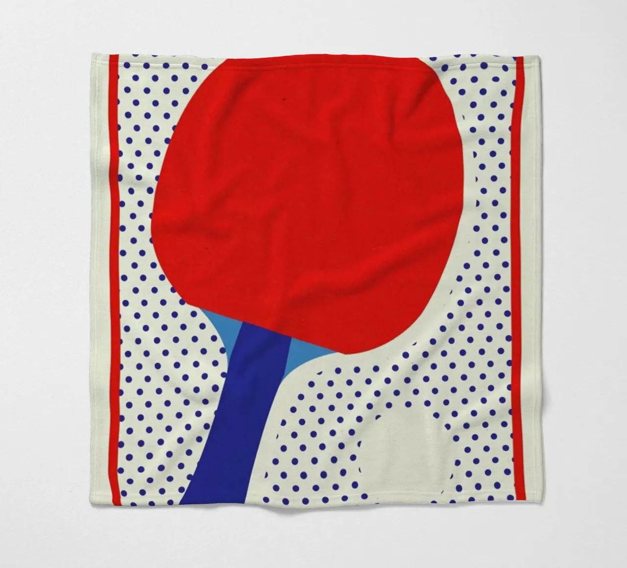Ping Pong Dots coperta in pile da Rosi Feist