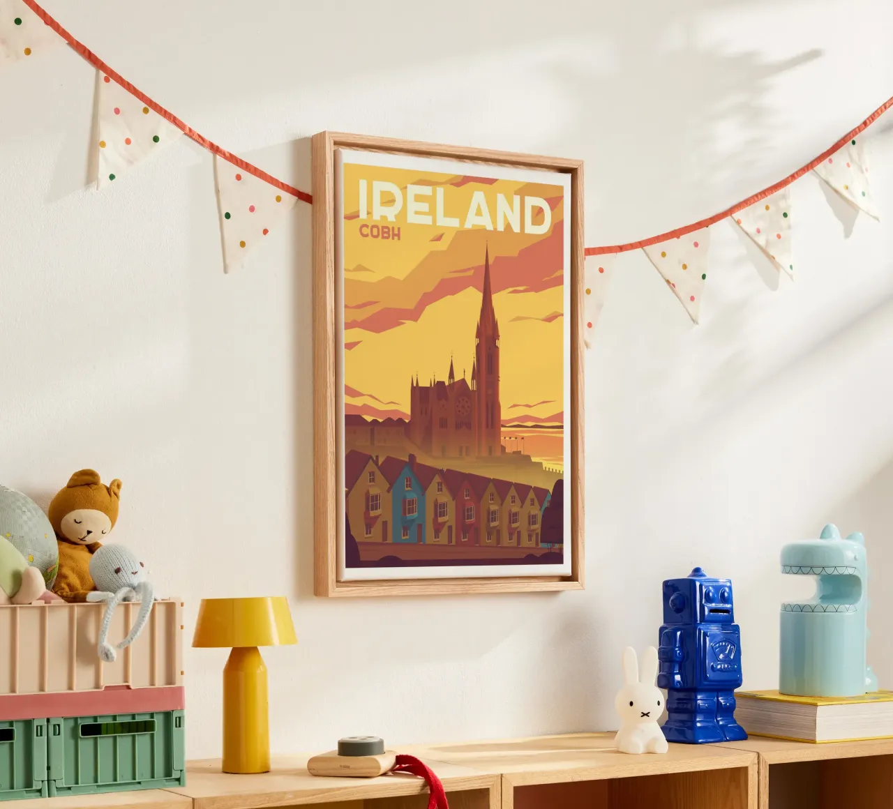 Cobh, Ierland canvas met Baklijst van Wanderlust Vibes