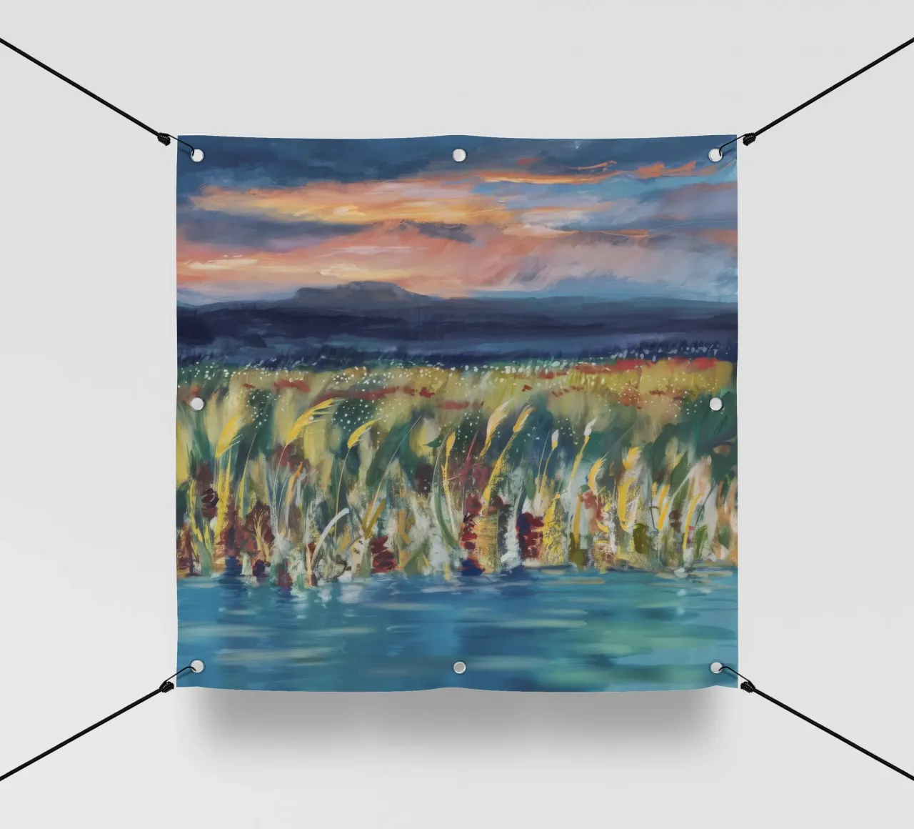Reed Twilight Bloom pvc cover by Solestice Strokes