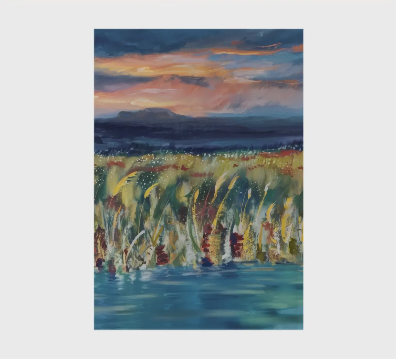 Reed Twilight Bloom notebook by Solestice Strokes