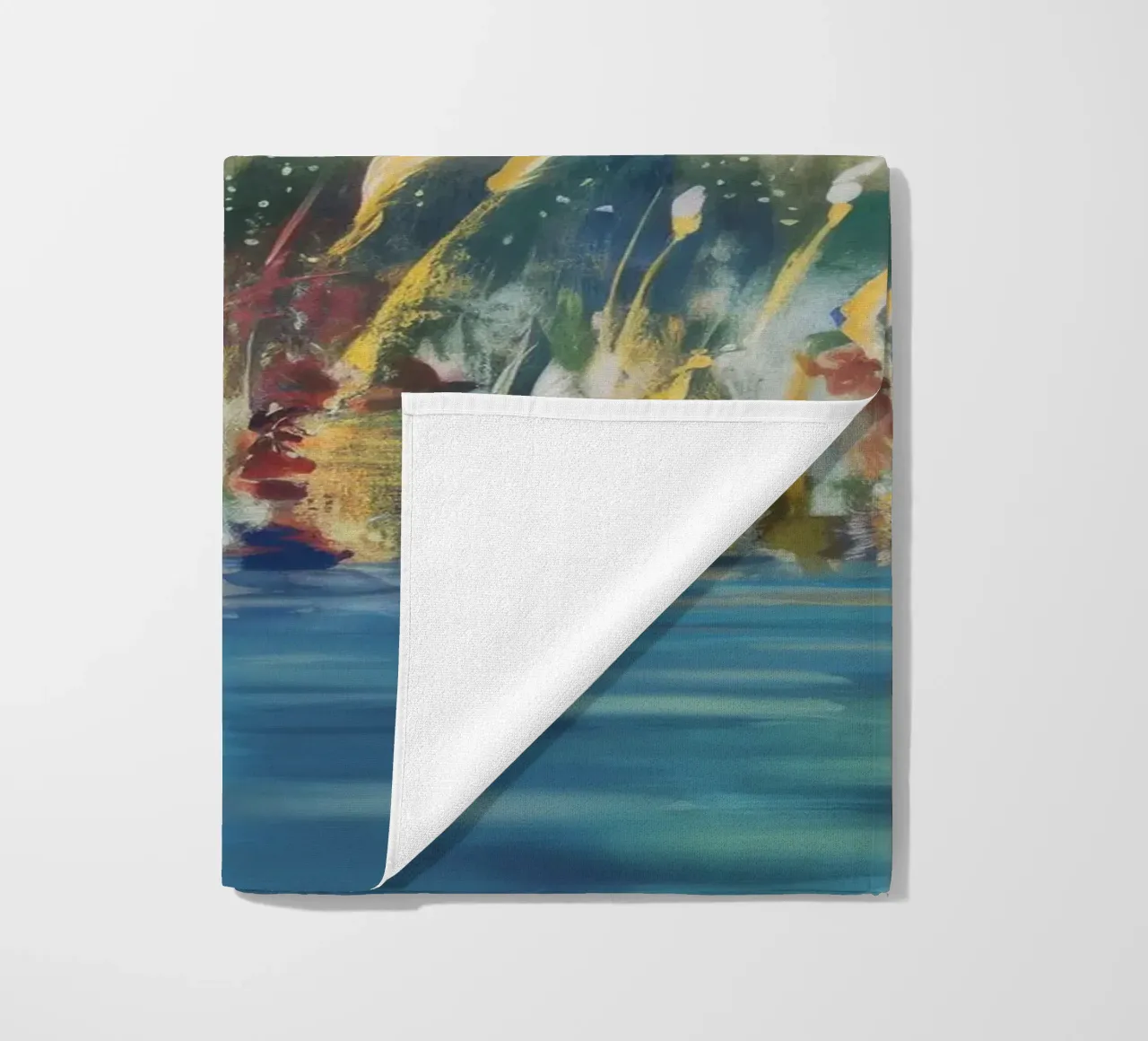 Reed Twilight Bloom beach towel by Solestice Strokes