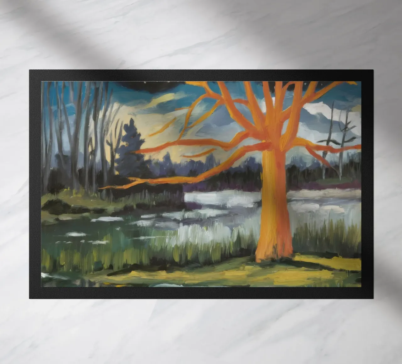 Eco dell'albero d'oro zerbino da Solestice Strokes